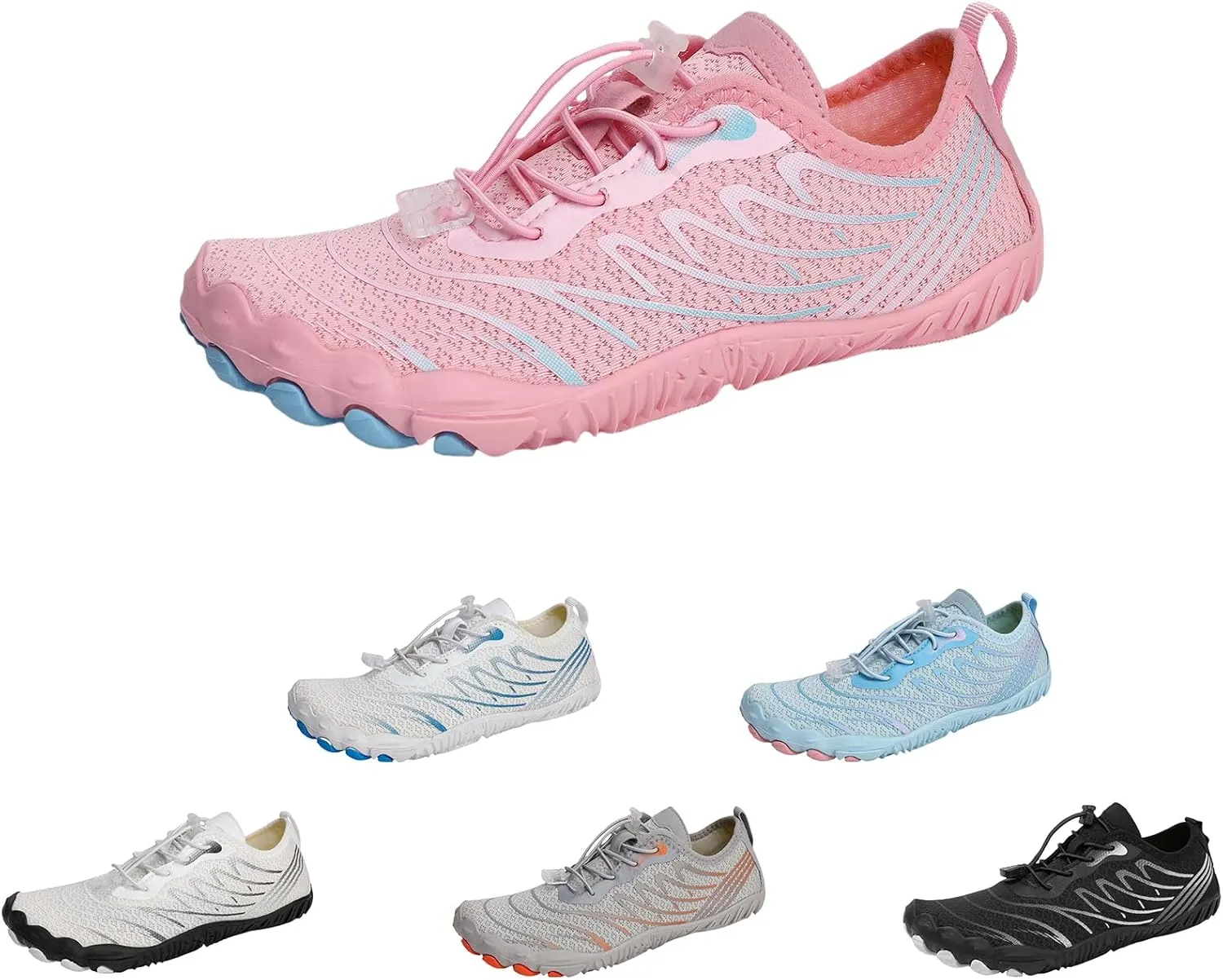 Hike Barefoot Footwear Womens Mens Wide Toe Box & Non-Slip Waterproof Beach Trekking Hiking Shoes