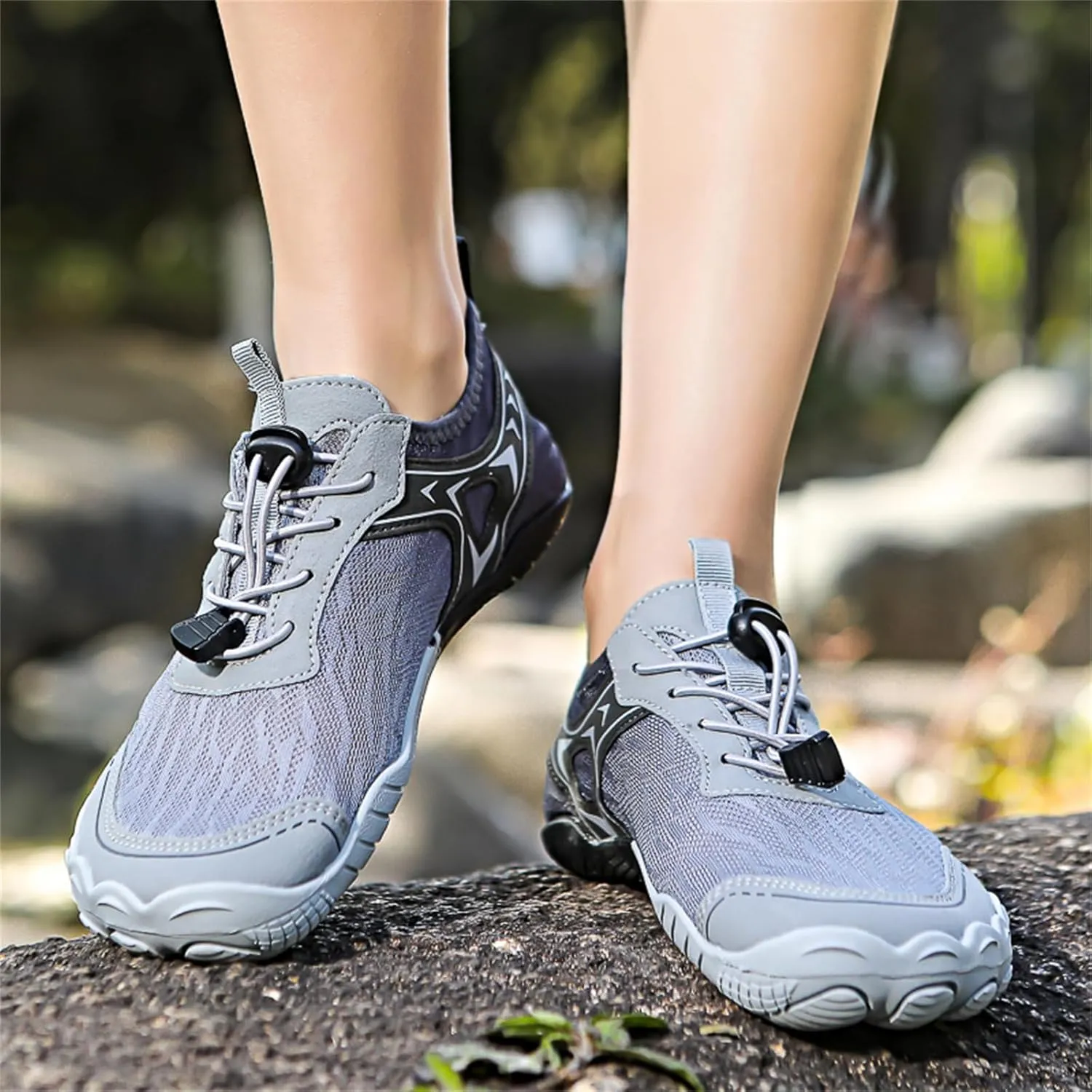 Hike Barefoot Shoes for Women & Men Quick-Dry Athletic Wide Toe Running Sneakers Non-Slip Outdoor Pro Beach Shoes