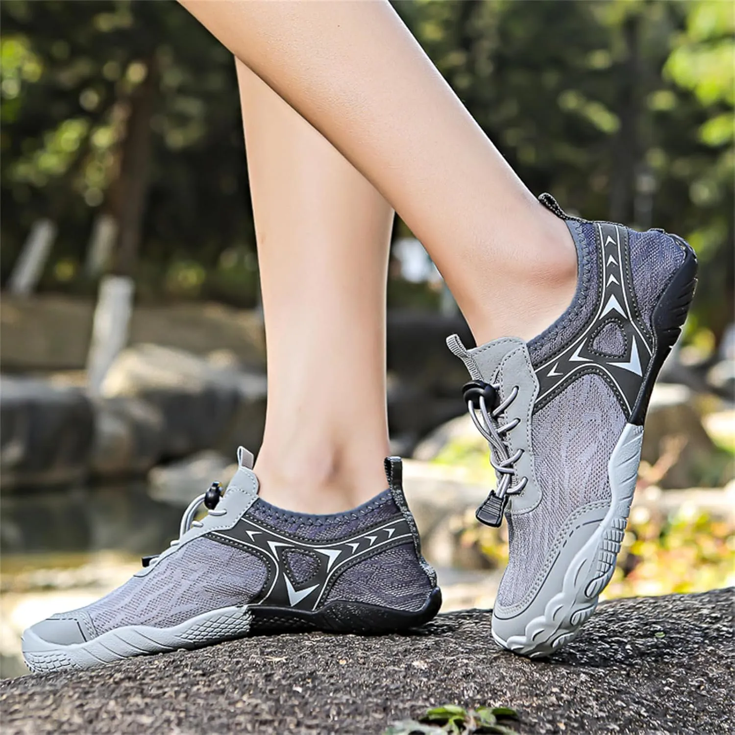 Hike Barefoot Shoes for Women & Men Quick-Dry Athletic Wide Toe Running Sneakers Non-Slip Outdoor Pro Beach Shoes