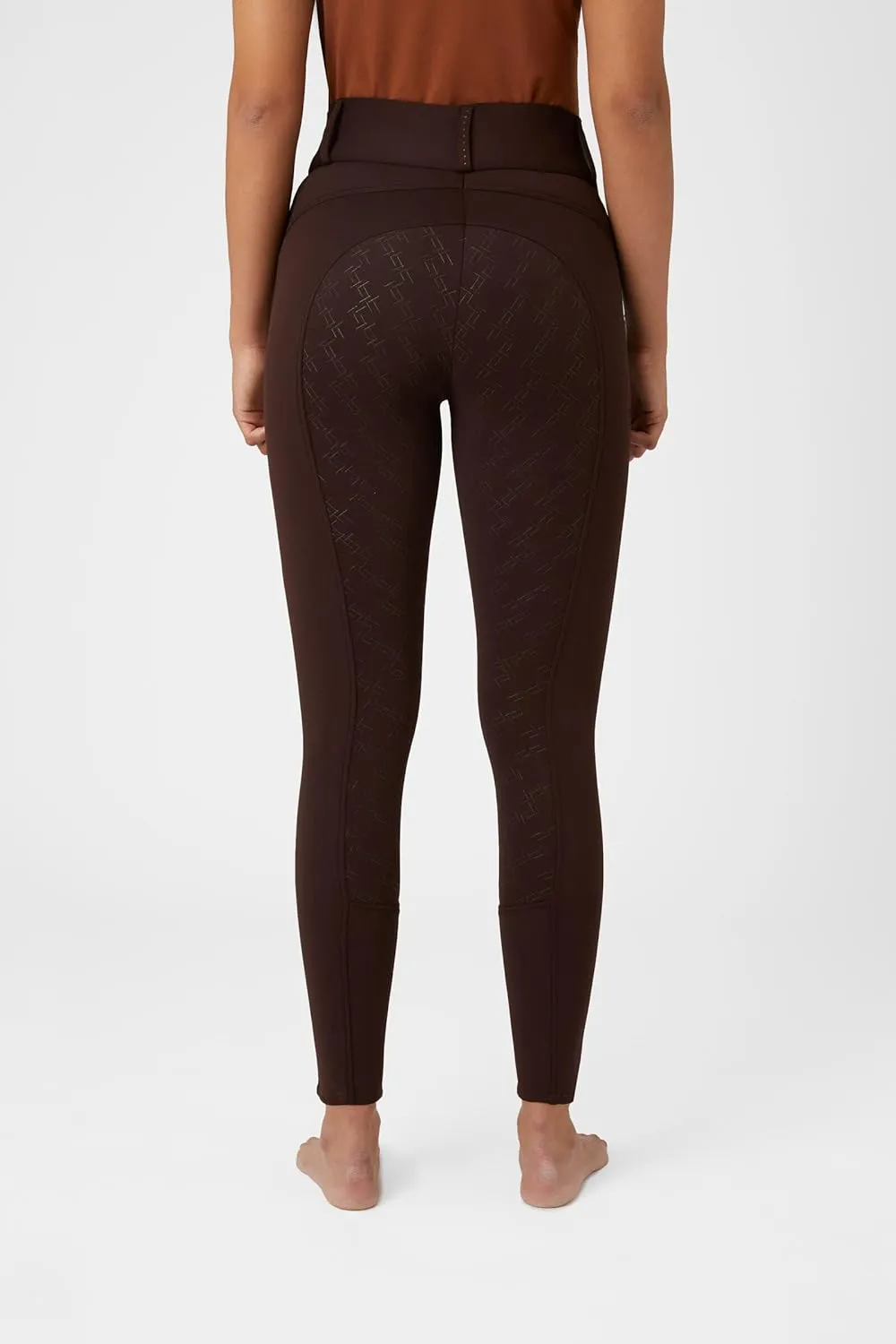 HORZE Mia Warm Winter Thermo High-Waisted Horse Riding Breeches with Silicone Full Seat