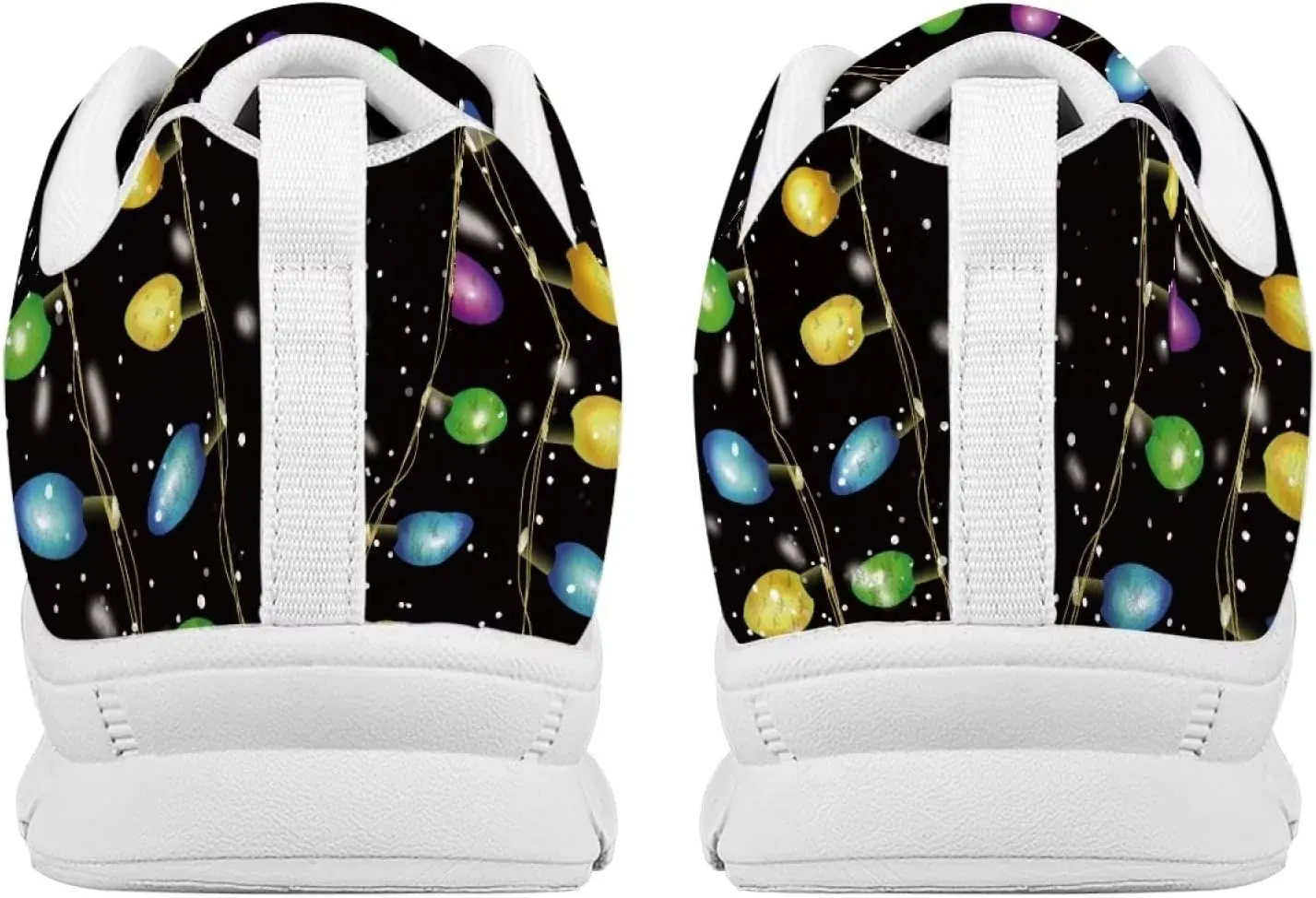 INSTANTARTS Women's Walking Shoes Air Mesh Running Shoes Non-Slip Lace Up Fashion Sneakers