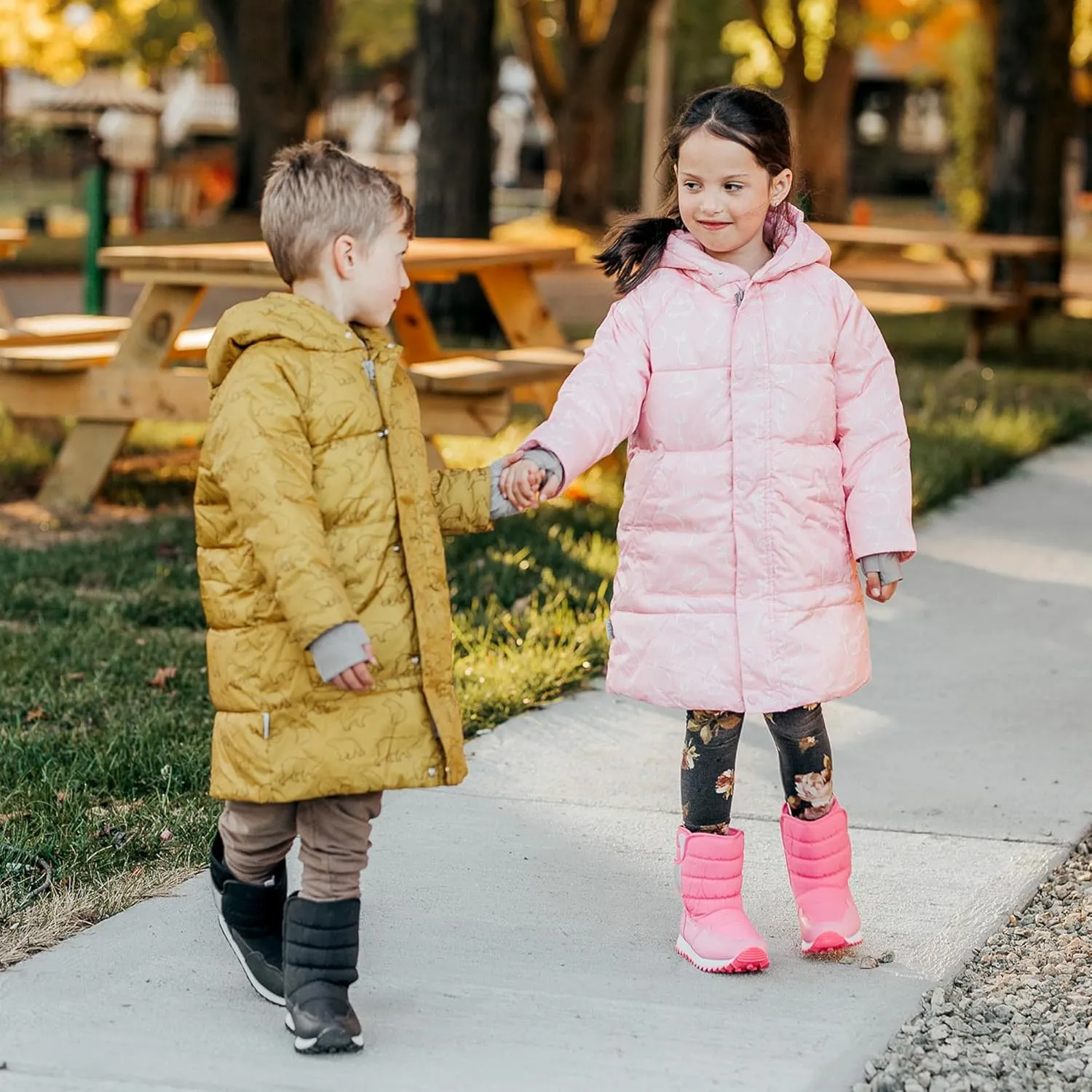 JAN & JUL Water-Resistant Snow Boots for Toddlers and Kids