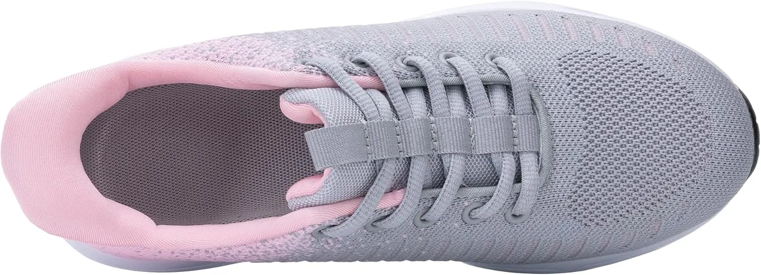 JARLIF Women's Lightweight Athletic Running Shoes Breathable Sport Air Fitness Gym Jogging Sneakers (Size5.5-11)