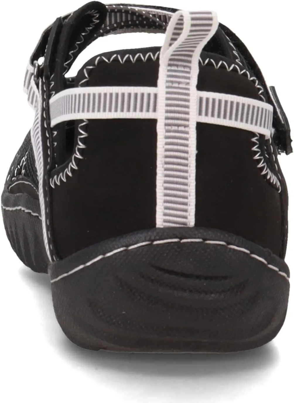 JBU Womens Tahoe Mj Water Ready Slip On Flats Casual - Black