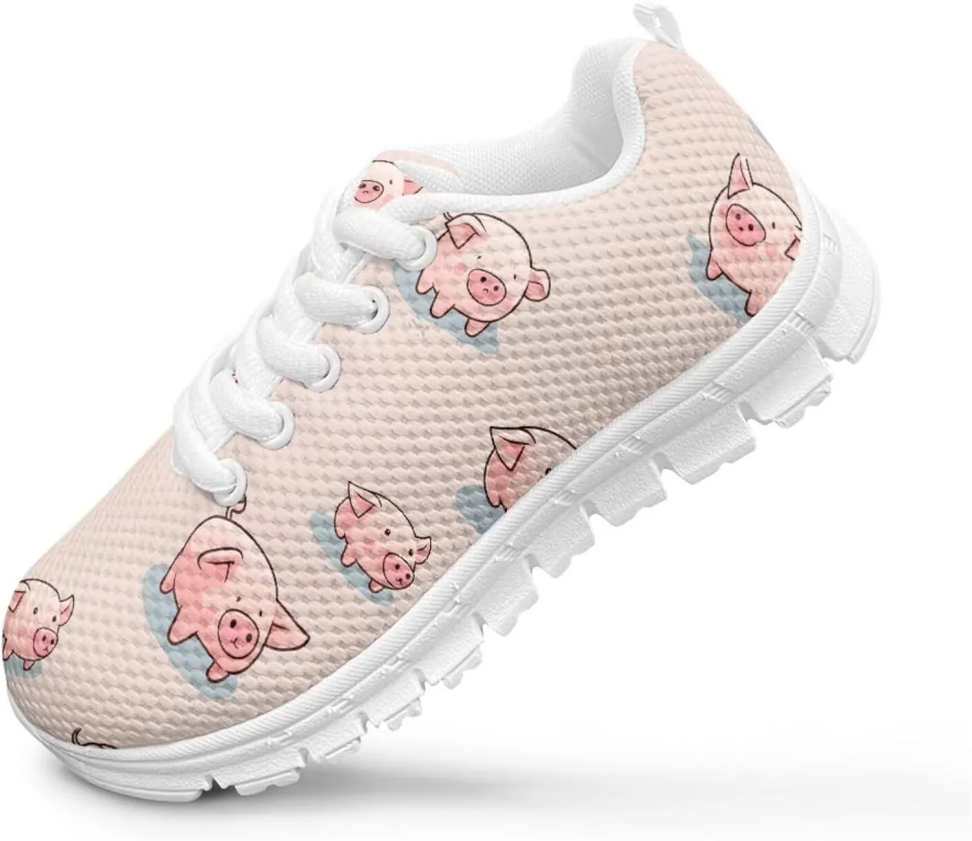 Jeiento Kids Sneakers for Boys Girls Running Tennis Shoes Breathable Sport Athletic Toddler, Little Kid, and Big Kid Sizes