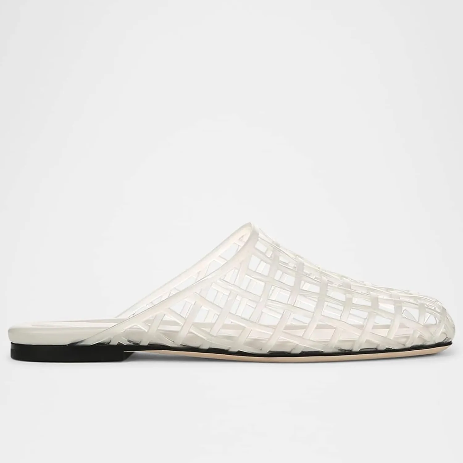 Jelly Shoes for Women Slip on Jelly Mesh Slides Comfortable Closed Toe Jelly Flats Sandals Jelly Summer Beach Slippers