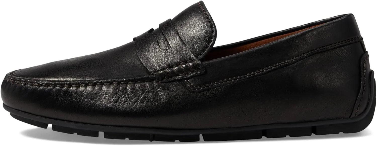 Johnston & Murphy Men’s Baldwin Driver Penny Shoes – Men’s Dress Shoes, Leather Moccasin Shoes, Dress Shoes for Men, Rubber Driver Sole & Cushioned Footbed, Men’s Loafers