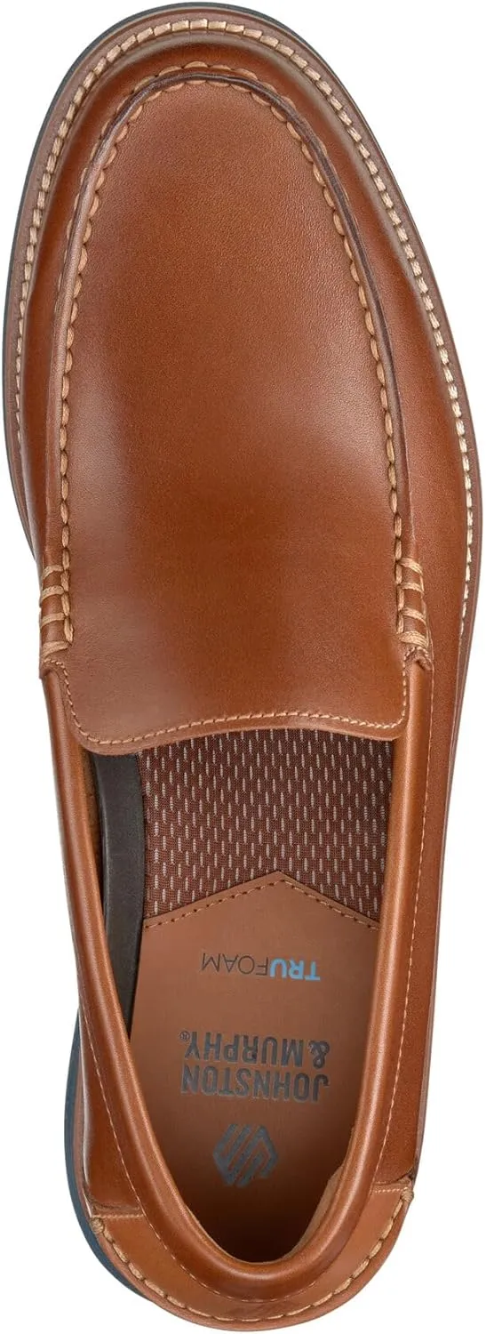 Johnston & Murphy Upton Venetian Loafer Men’s Shoe - Leathers Shoes for Men, Men’s Driver Shoes, Slip-On Moccasins for Men