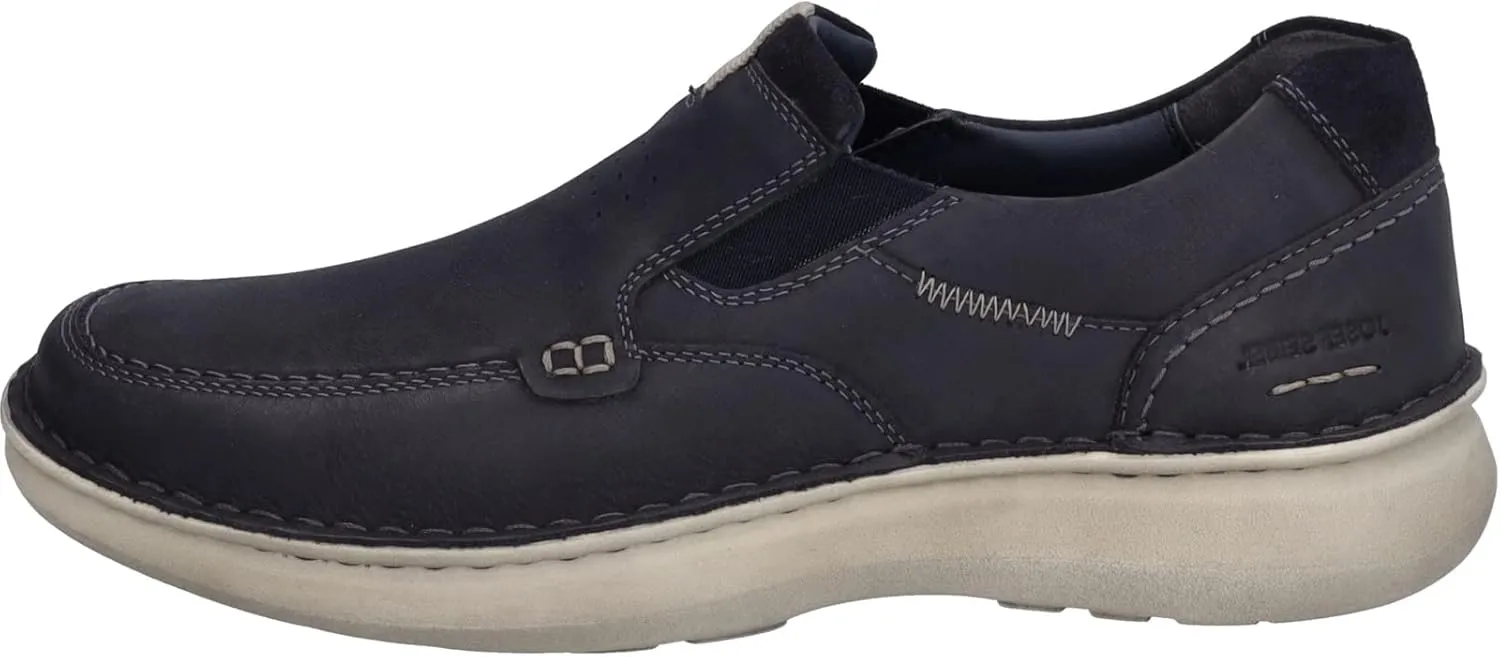 Josef Seibel Men Slippers Alan 01, Men´s Loafers,Extra Wide (K),Removable Insole