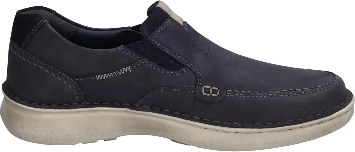 Josef Seibel Men Slippers Alan 01, Men´s Loafers,Extra Wide (K),Removable Insole