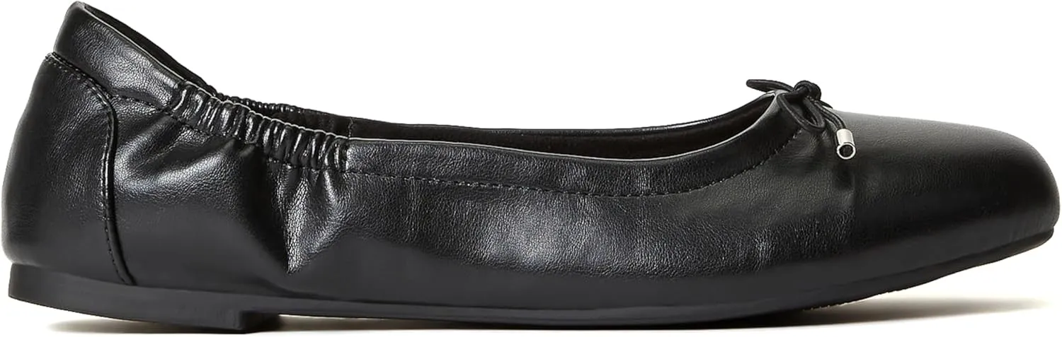 JustFab Womens Ballet Flats Shoes Foldable Round Toe Dress Shoes Comfortable Slip On Walking Flats Shoes Comfort Soft