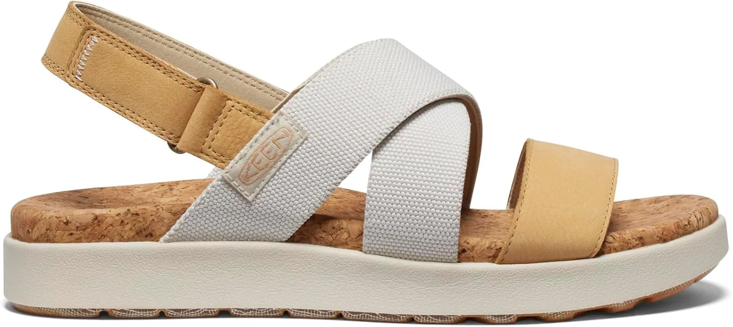 KEEN Womens Elle Criss Cross Premium Comfortable Fashion Casual Wedge