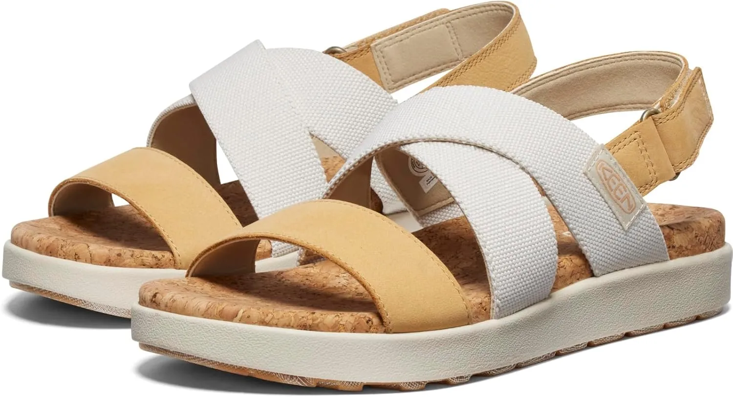 KEEN Womens Elle Criss Cross Premium Comfortable Fashion Casual Wedge
