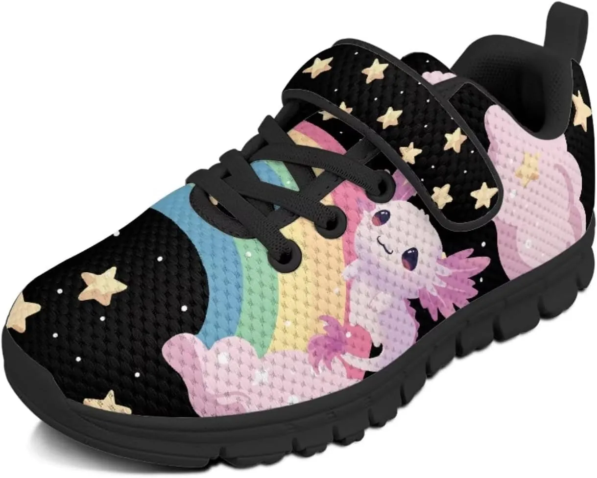 Kids Shoes for Boys Single Buckle Running Walking Sneakers Breathable Lightweight Sports Shoes US-11-2.5