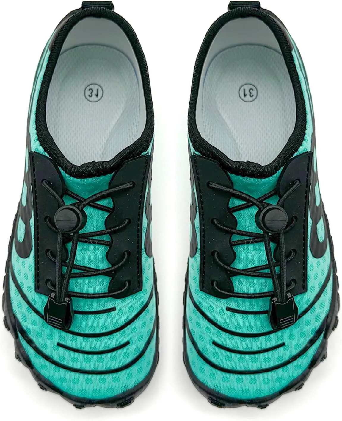 Kids Water Shoes Boys Girls Quick Dry Wide Barefoot Aqua Sneakers Breathable Beach Swim Shoes for Hiking Diving Boating Outdoor Water Sports