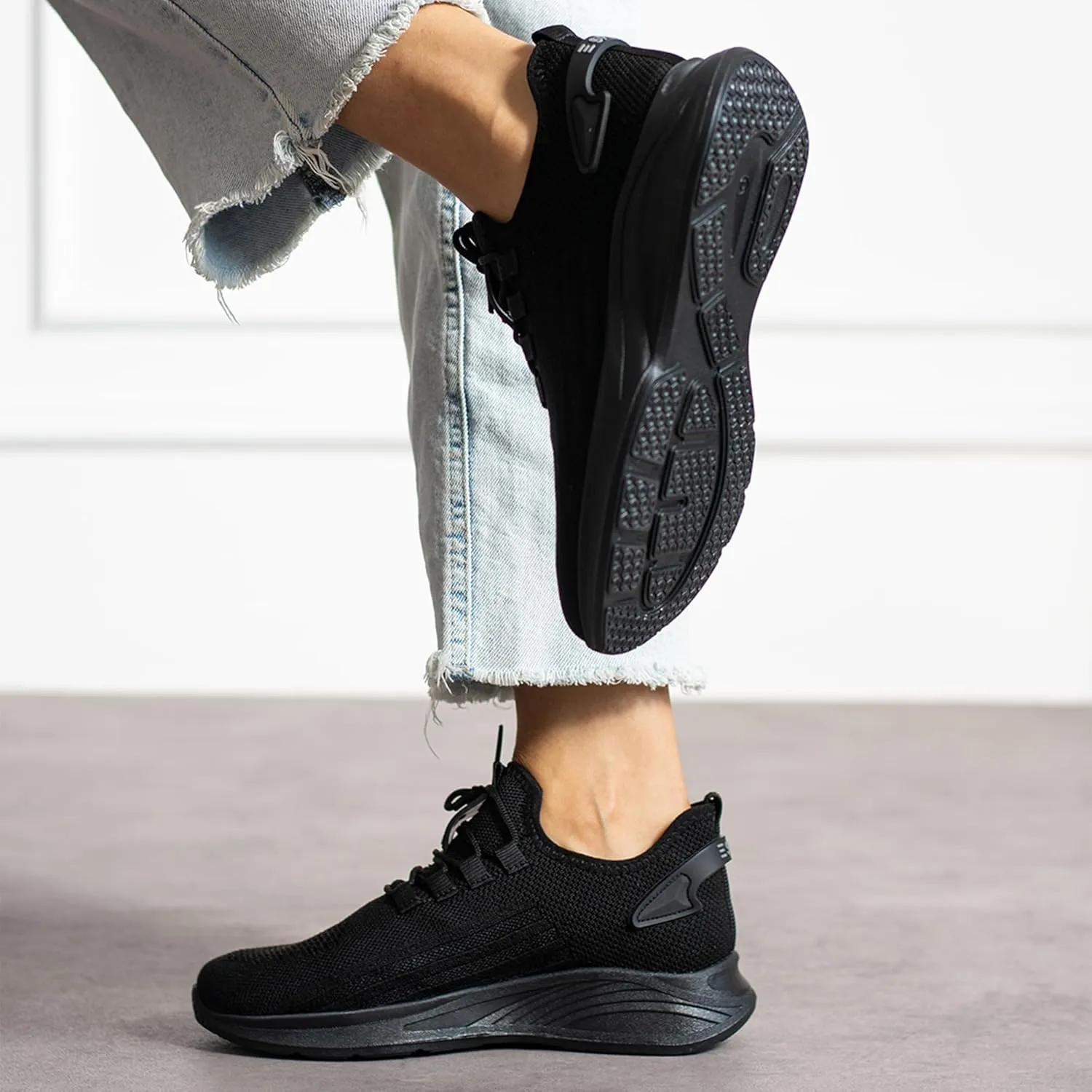 Knit Sneakers for Women and Men - Lightweight Slip-On Walking Shoes - Comfortable Women's Sneakers, Men's Sneakers, Casual Shoes
