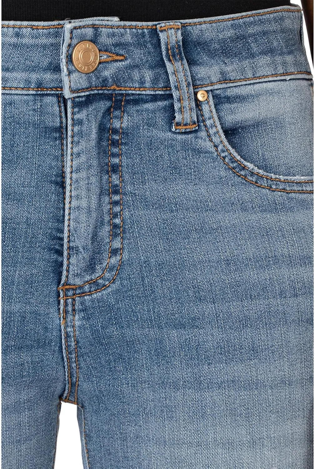 KUT from the Kloth Women's Ana High-Rise Fab Ab Flare-Baby Dn All Over