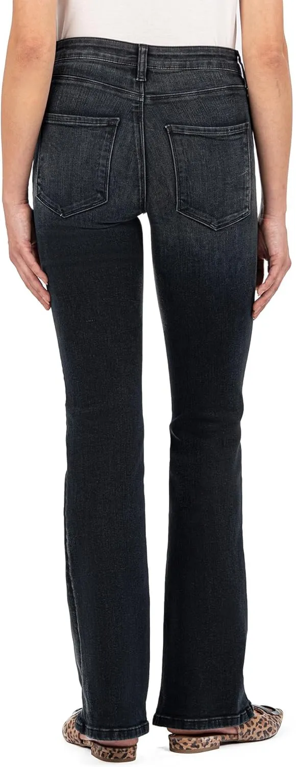 KUT from the Kloth Women's Ana High-Rise Fab Ab Flare in Symphony