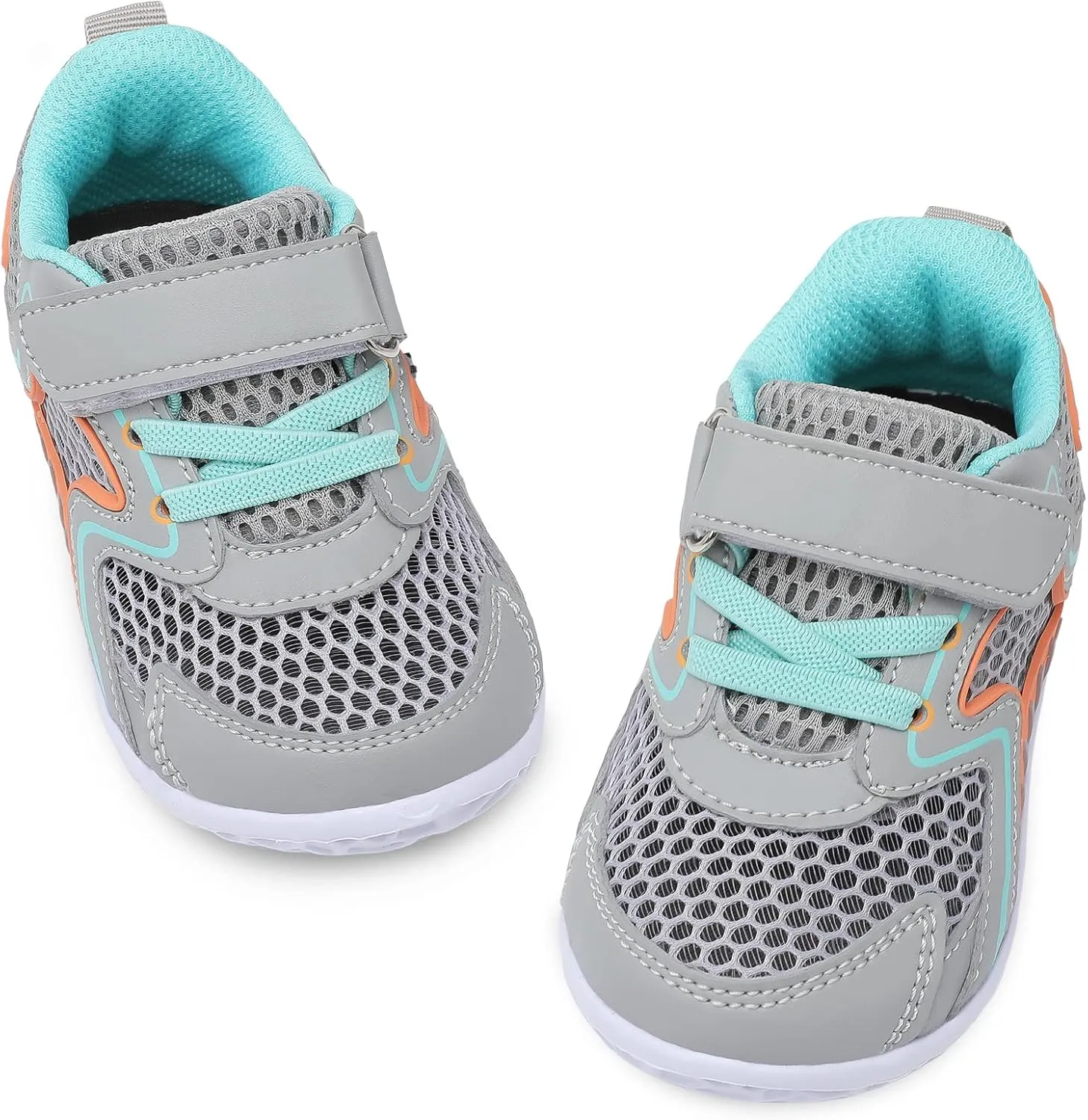 L-RUN Toddler Sneakers Boys Girls Barefoot Summer Walking Shoes Toddler Boy Tennis Shoes Mesh Lightweight