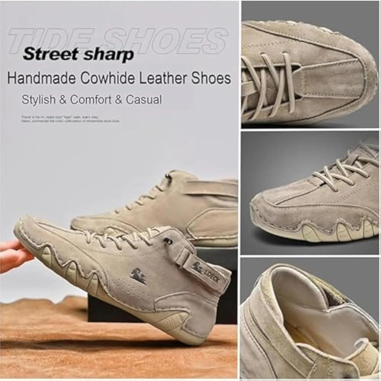 LELEBEAR Vogany Shoes Orthopedic Sneakers for Women and Men, Unisex Outdoor Waterproof Breathable Casual Sneakers Shoes