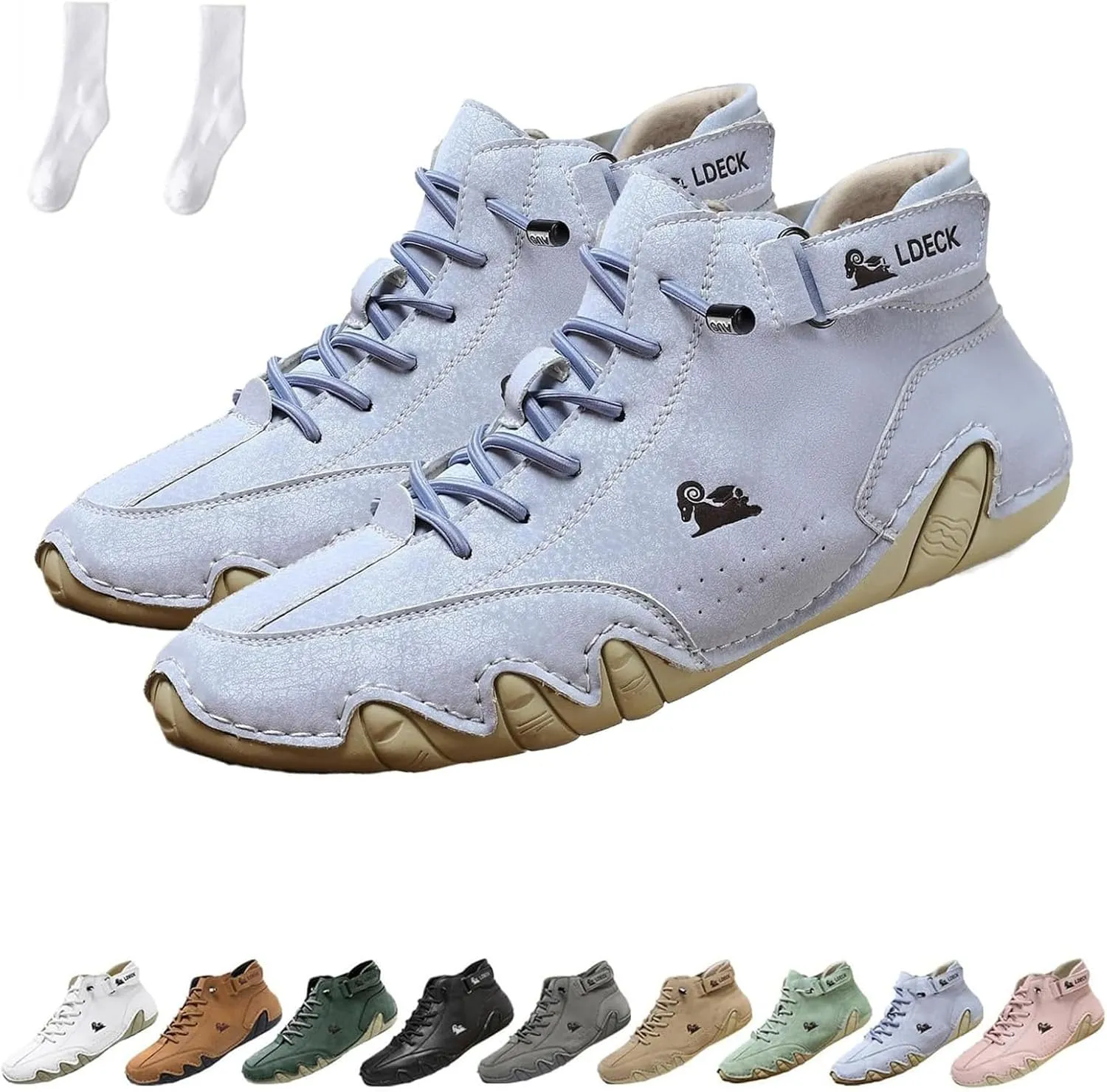 LELEBEAR Vogany Shoes Orthopedic Sneakers for Women and Men, Unisex Outdoor Waterproof Breathable Casual Sneakers Shoes