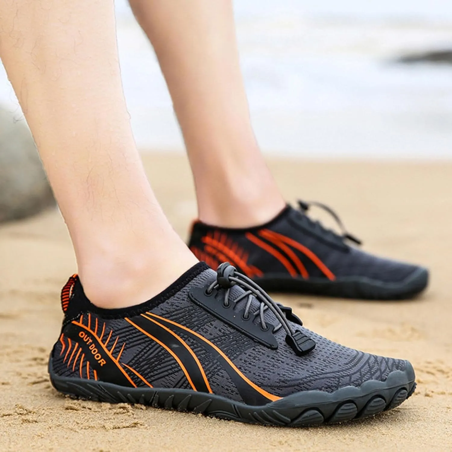Lightweight Water Shoes Mens Womens Quick Dry Barefoot Aqua Shoes for Swimming Beach Pool Surf Hiking Kayaking Yoga Water Sports