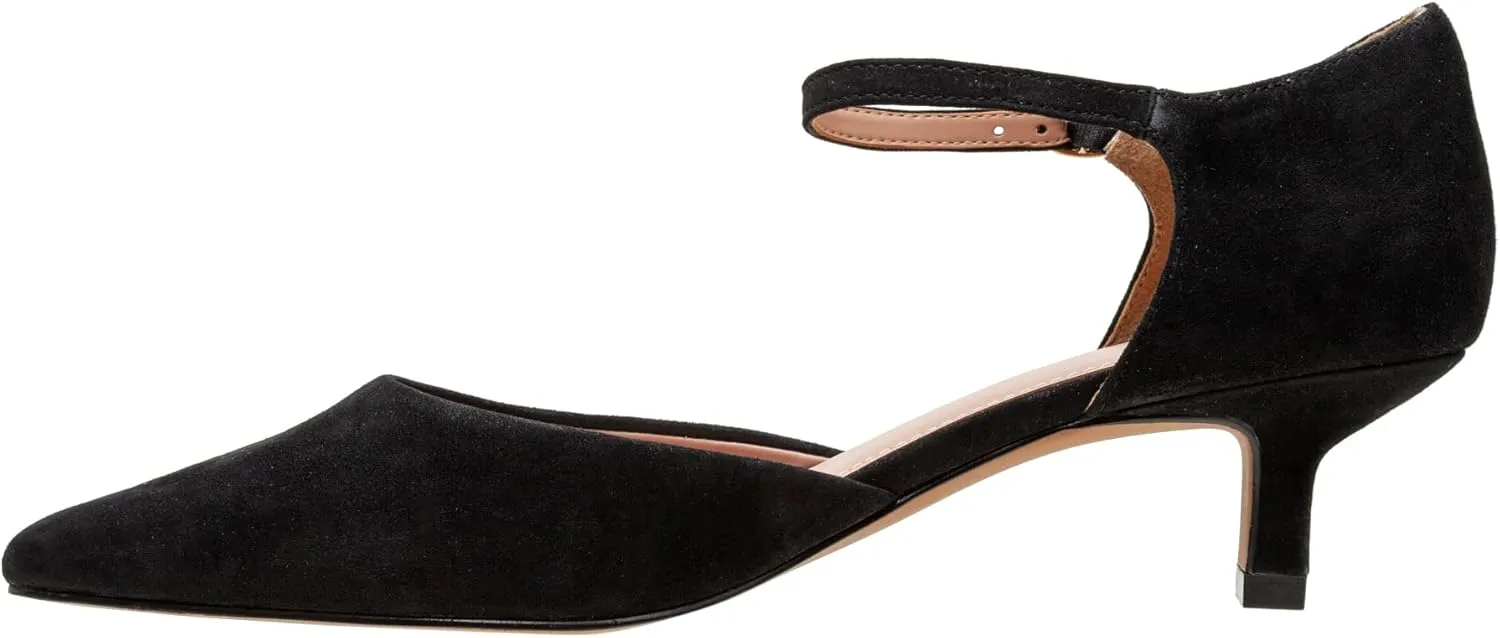 Linea Paolo - Carey - Womens Two-Piece Low Kitten Heel Pumps