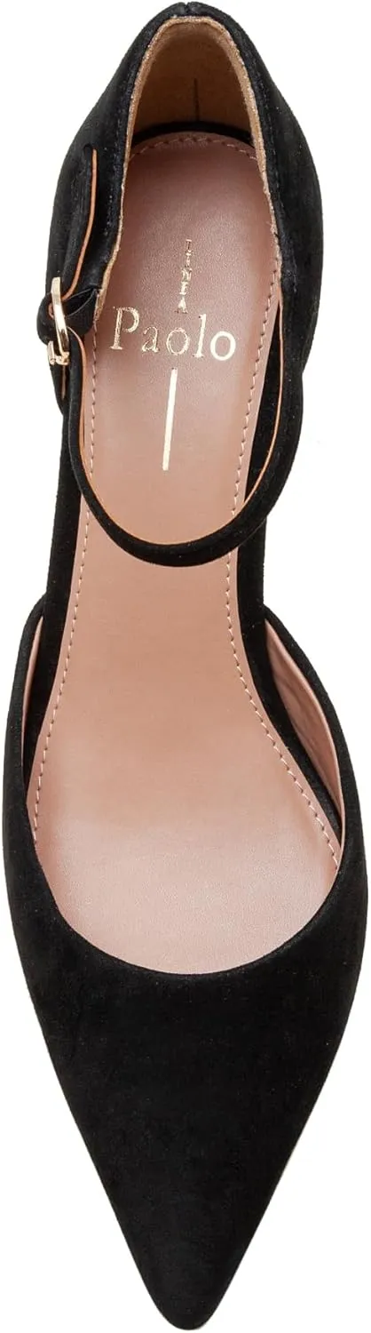 Linea Paolo - Carey - Womens Two-Piece Low Kitten Heel Pumps
