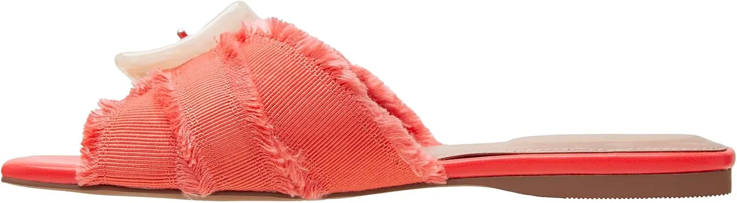 Linea Paolo - LOTTIE - Womens Frayed Fabric Cross Band Fashion Sandals