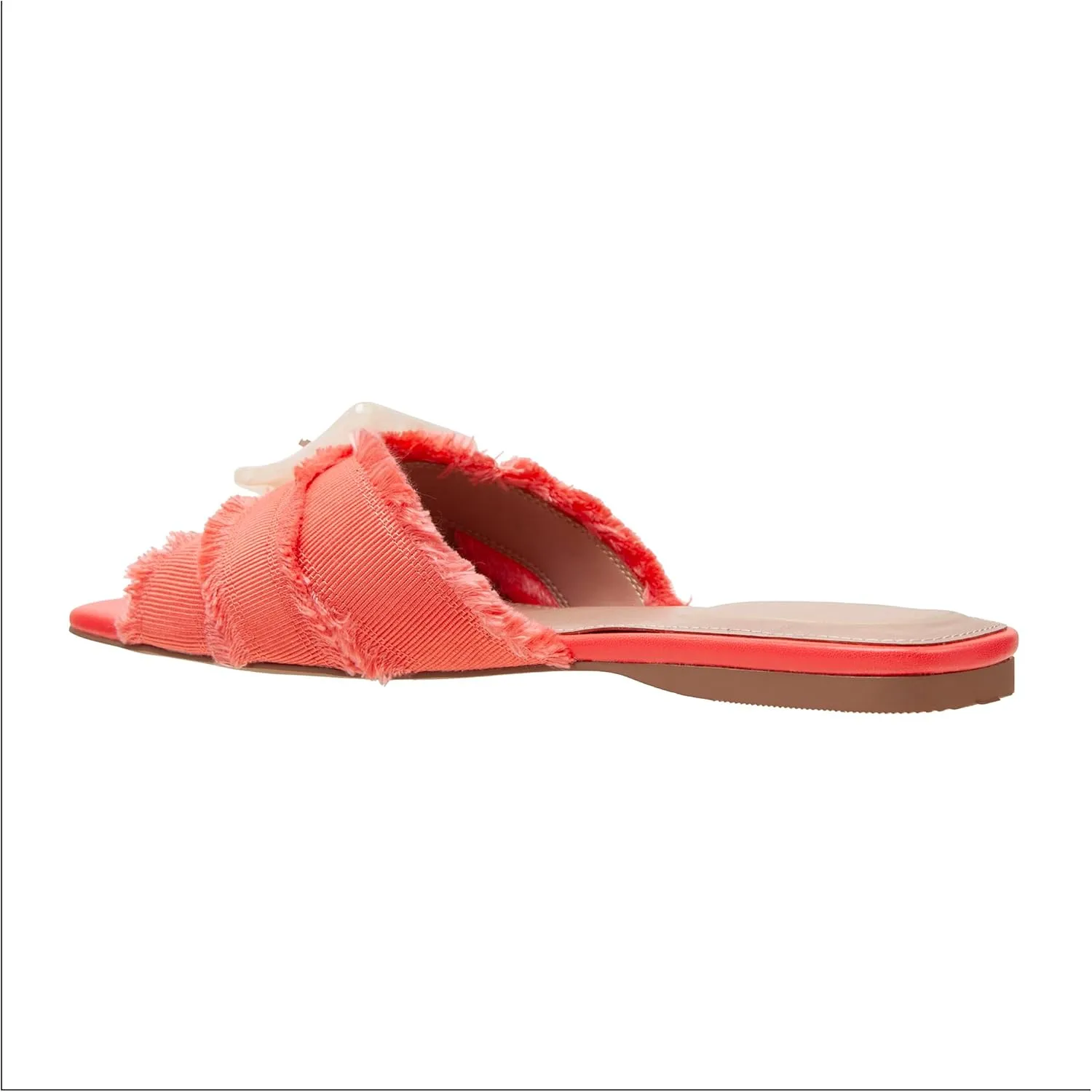 Linea Paolo - LOTTIE - Womens Frayed Fabric Cross Band Fashion Sandals