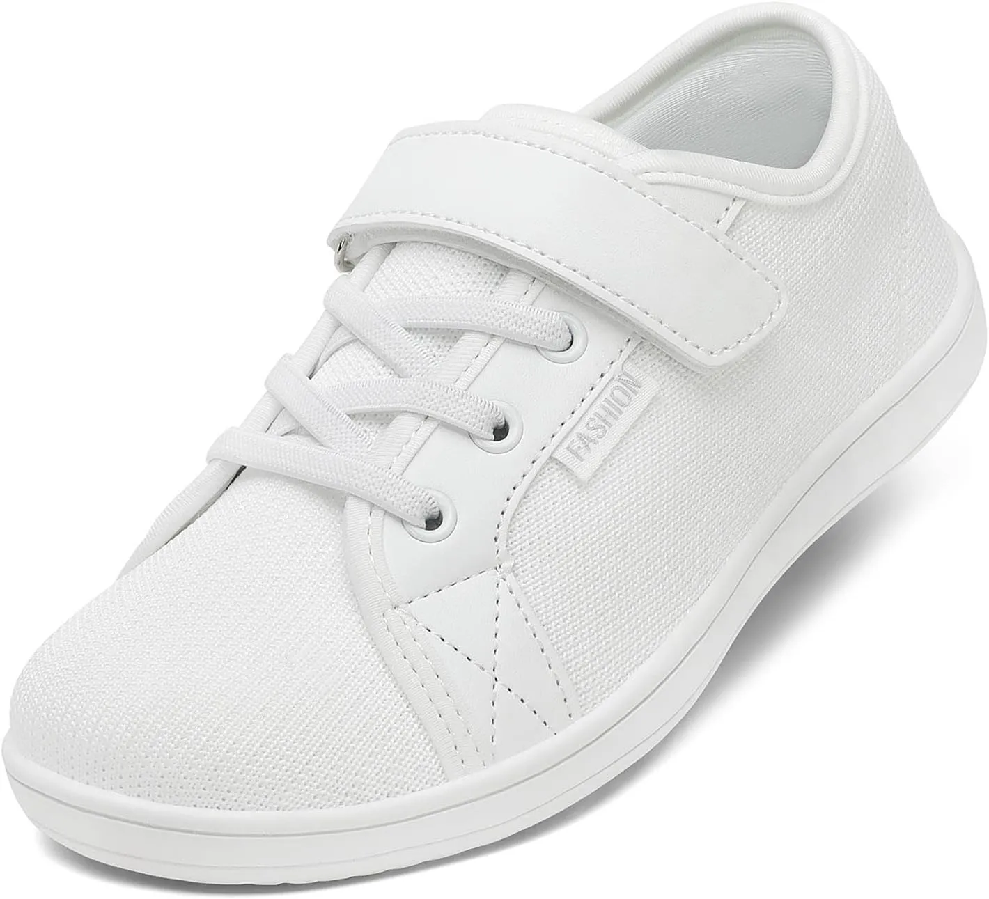 Little/Big Kids Barefoot Shoes Boys Breathable Walking Sneakers Girls Lightweight Wide Toe Box Shoes for Indoor Outdoor
