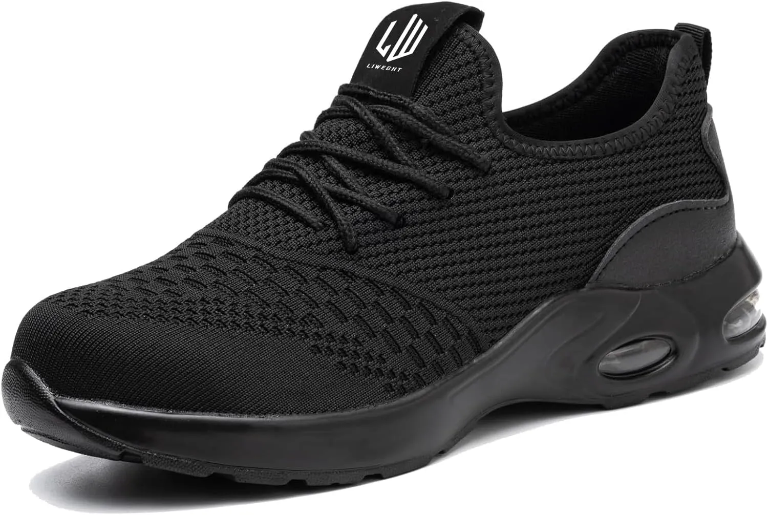 LIWEGHT Steel Toe Shoes for Women Lightweight Safety Shoes Women Comfortable Composite Steel Toe Sneakers Indestructible Shoes