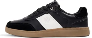 LUCKY STEP Men's Fashion Sneakers Casual Shoes Retro Suede Genuine Leather Skate Tennis Walking Shoes for Male