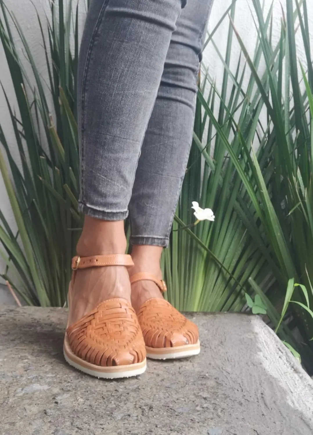 Macarena Collection Sandals women Huarache Sandal Colorful Leather Mexican Style 927 Ankle Strap