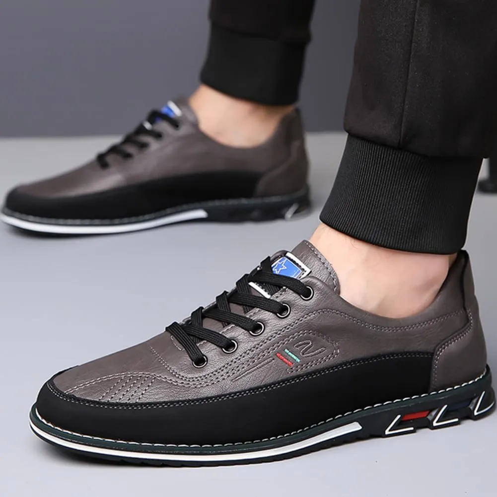 Men Casual Business Loafers Shoes Lace Up Adjustable Driving Working Sneakers Walking Party Formal Oxfords Zapatillas