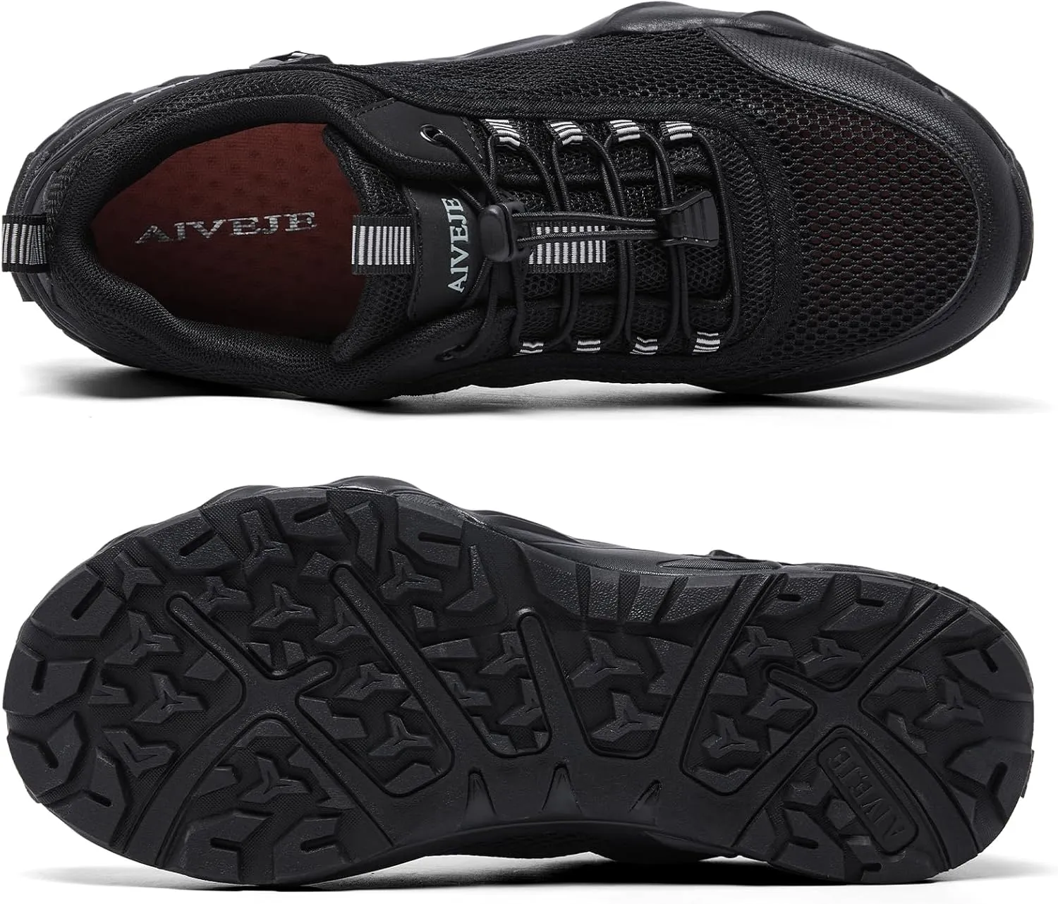 Men’s Amphibious Water Shoes - Summer Hiking Athletic Water Sandals Closed Toe Aqua Sneakers