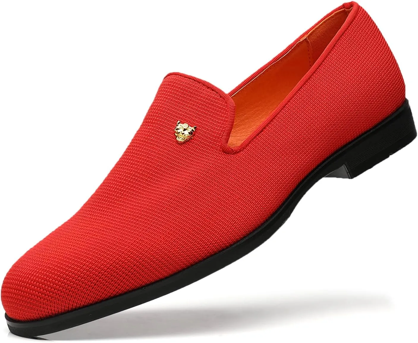 Men's Dress Loafers Stylish Flying Woven Party Wedding Shoes