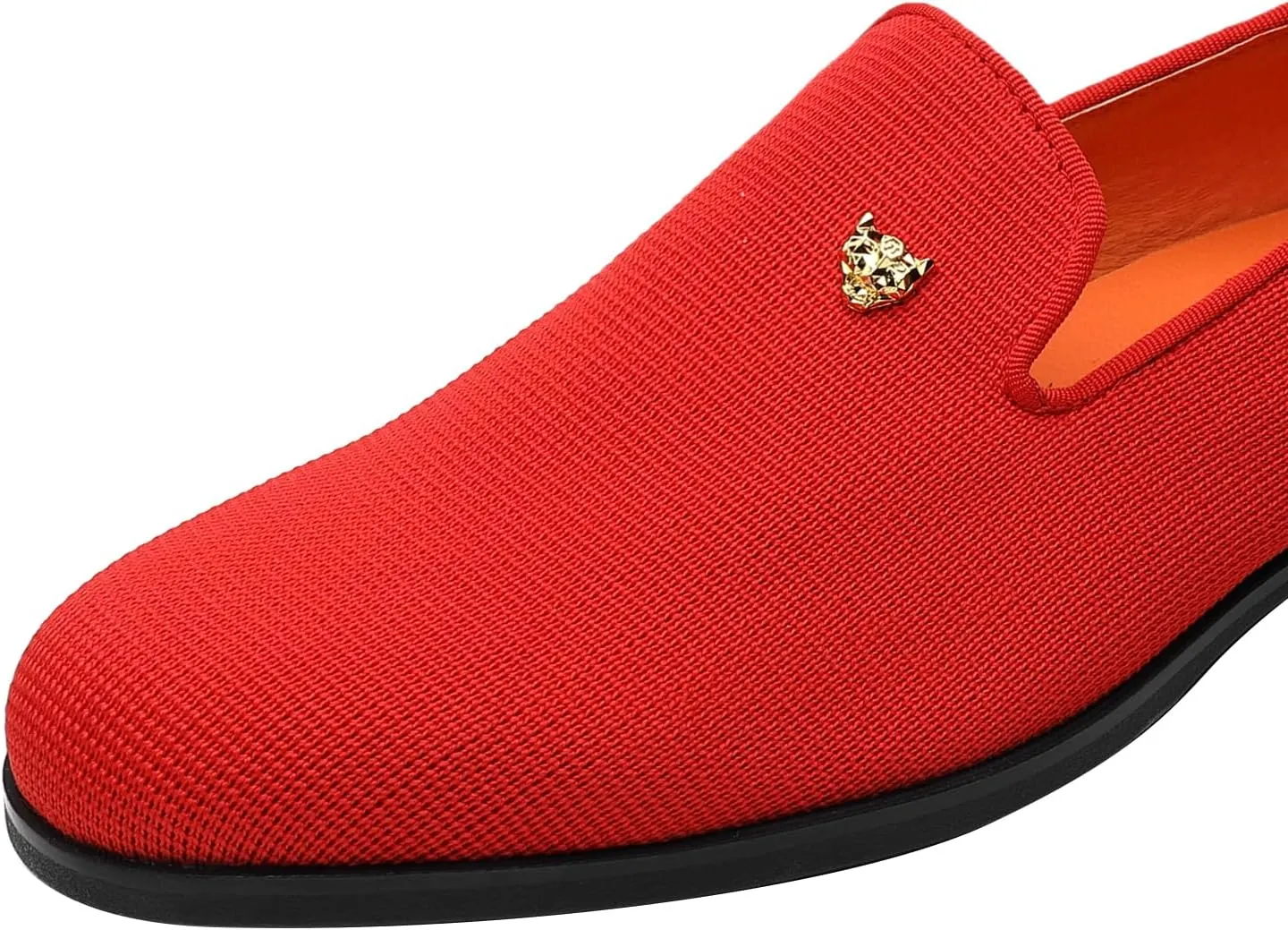 Men's Dress Loafers Stylish Flying Woven Party Wedding Shoes