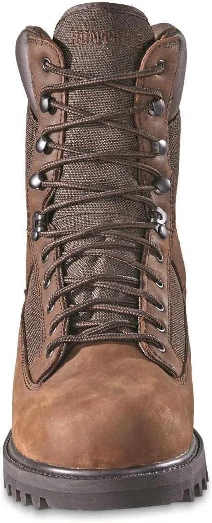 Men's Insulated Waterproof Hunting Boots Non-Slip Shoes, 400-gram