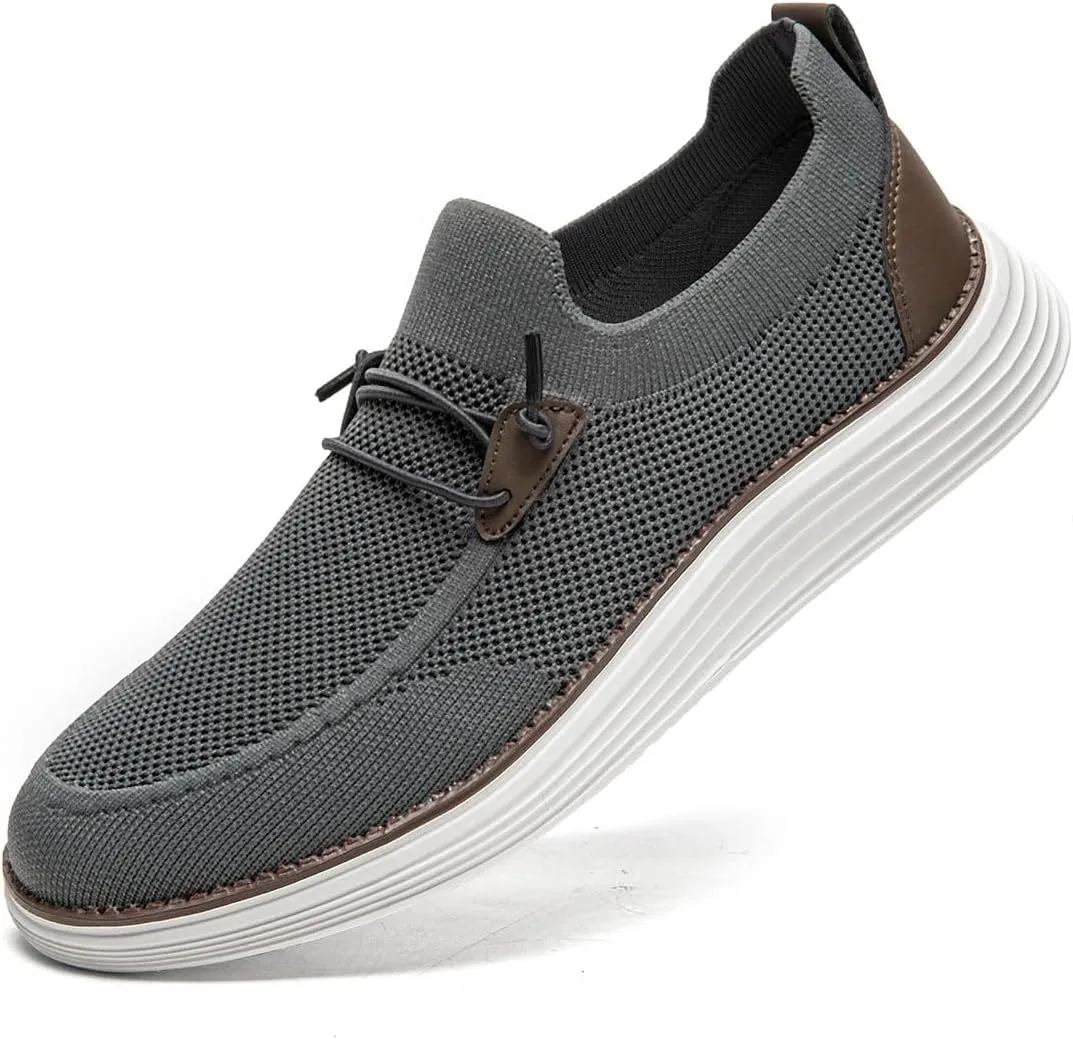 Men's Loafers Slip On Shoes Men Boat Shoes Casual Walking Shoes for Men Comfort Lightweight Breathable