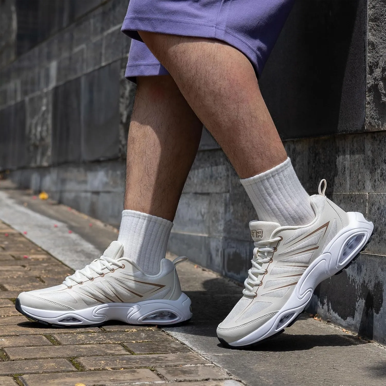 Mens Tennis Running Shoes Air Athletic Comfortable Walking Shoes Gym Jogging Workout Breathable Fashion Sneaker Size US 7-13