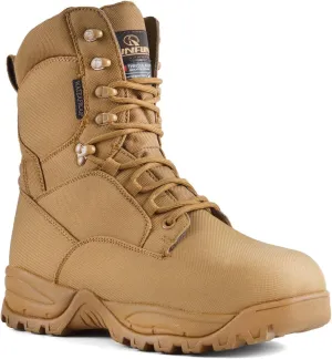 Men's Waterproof Military Tactical Boots Lightweight Work Boot Insulated Hunting Boots, 8 Inches Lace-up Outdoor Boots, 400g Thinsulate