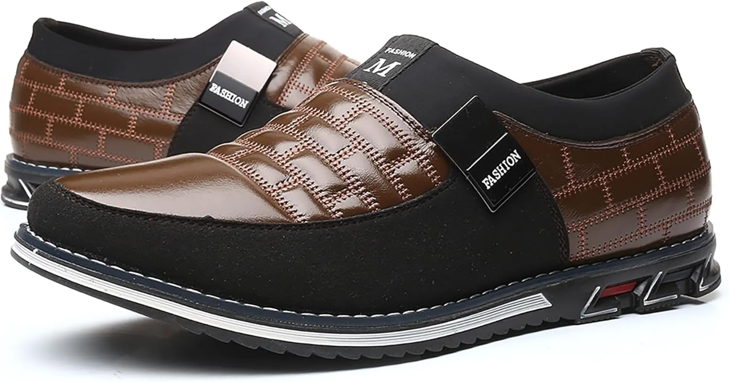 mes amis Mens Casual Loafers Business Shoes Fashion Dress Sneakers