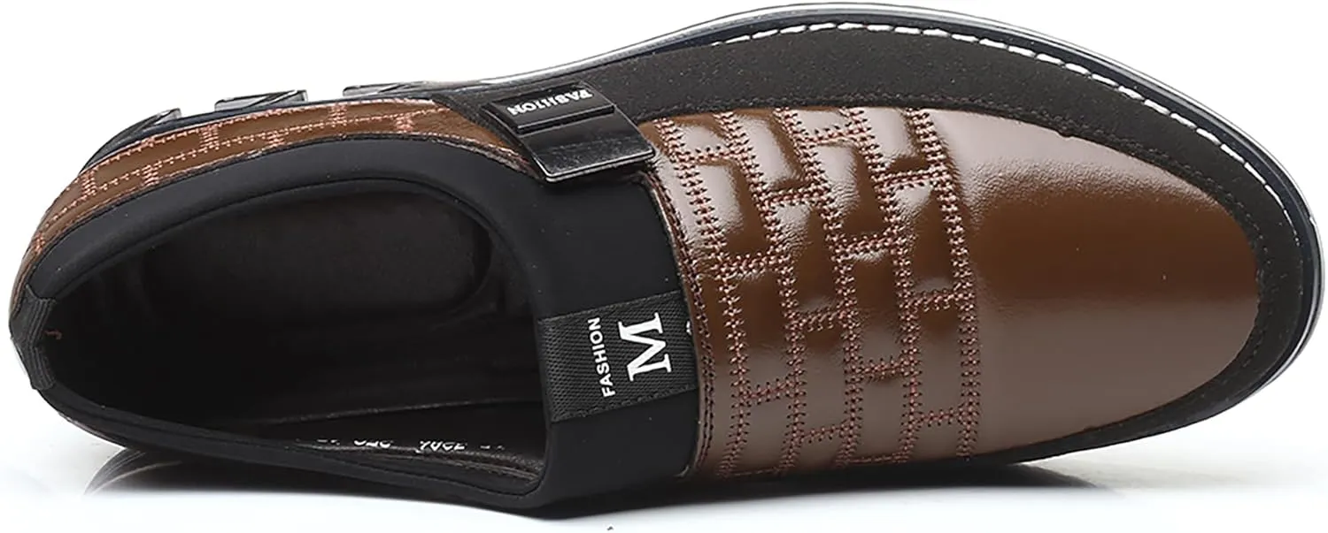 mes amis Mens Casual Loafers Business Shoes Fashion Dress Sneakers