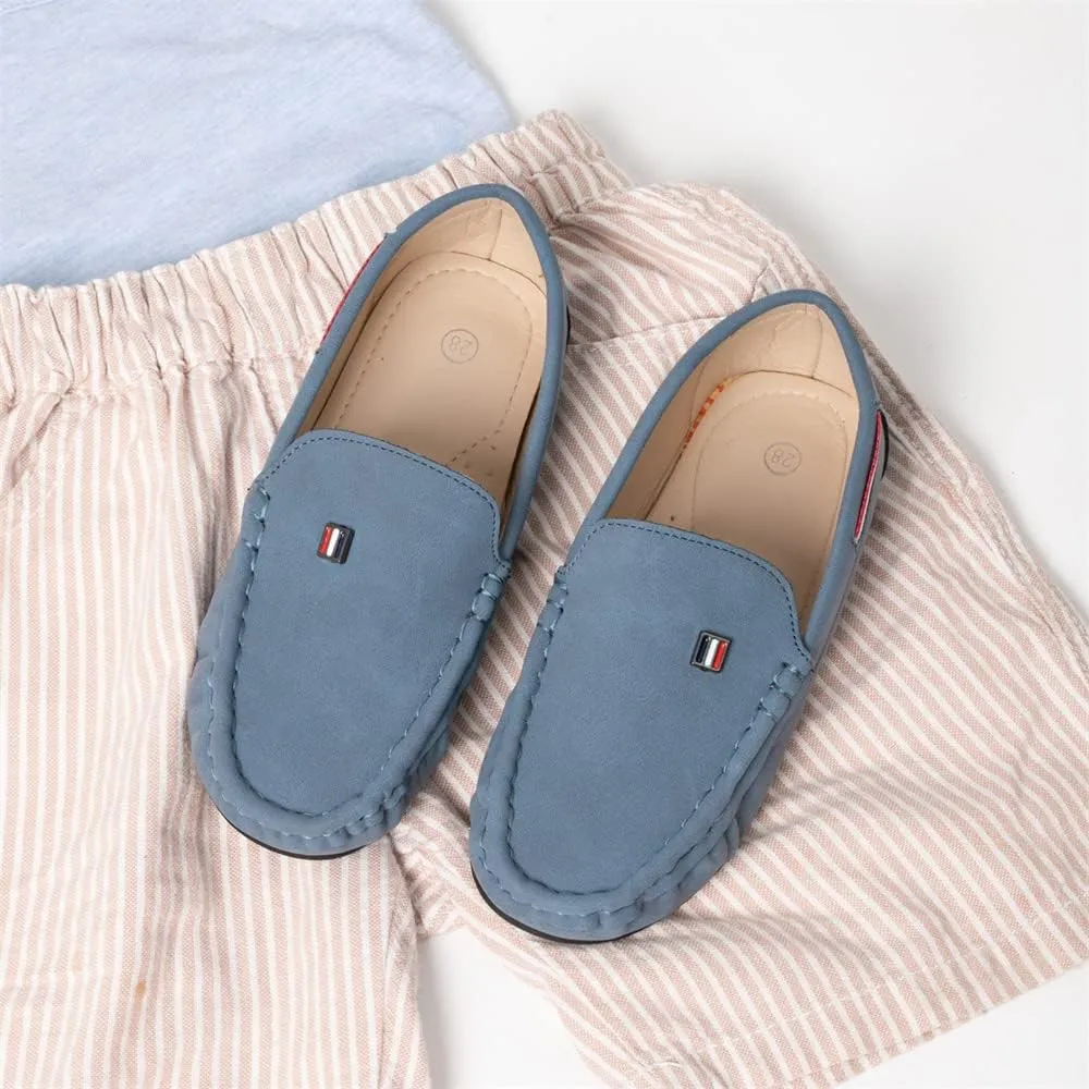 Miamooi Toddler Boys Girls Wedding Dress Shoes Little Kid Slip On Loafers School Uniform Moccasins Walking Shoe