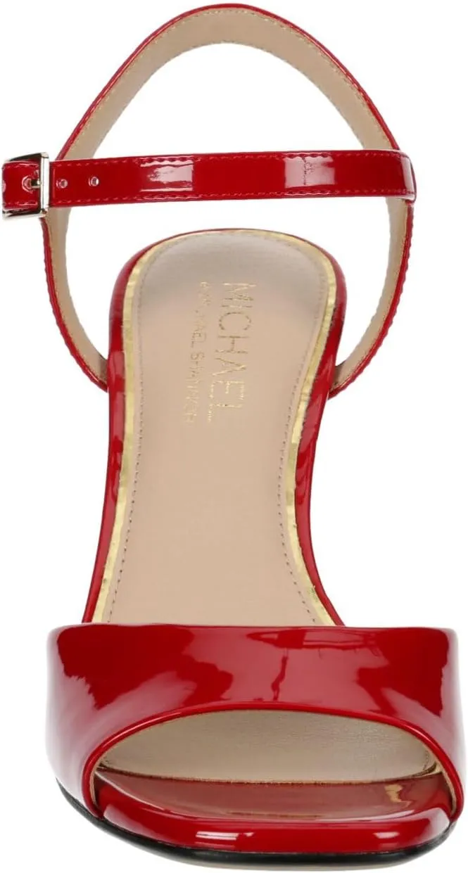 Michael By Michael Shannon Seren - Women's Open Square Toe Sculpted Block Heel Sandals
