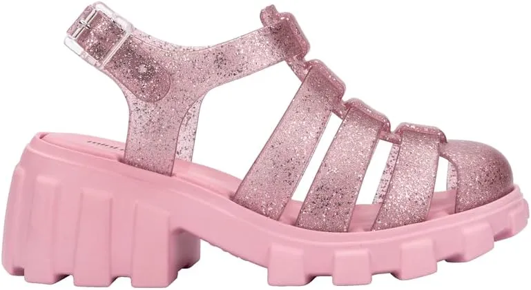 mini melissa Megan Platform Sandals for Kids