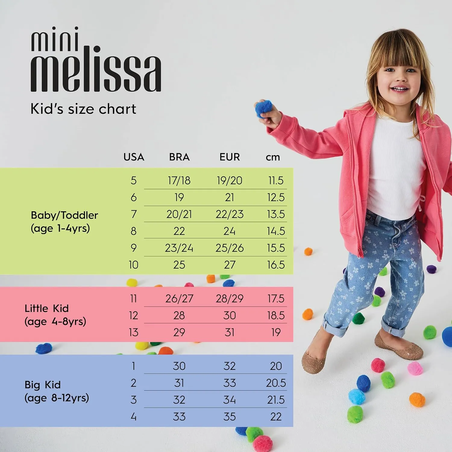 mini melissa Megan Platform Sandals for Kids
