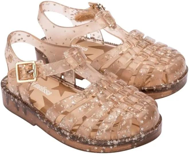 mini melissa Possession Kids Sandal - Comfortable Fisherman Style Kid's Jelly Shoes for Toddlers and Girls, Adjustable Fit