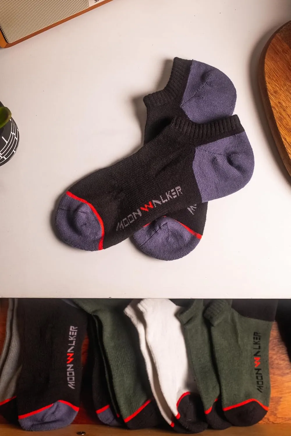 MoonWalker Extra Soft and Durable Socks Made with KEMP (US Alpha Small Large Medium)